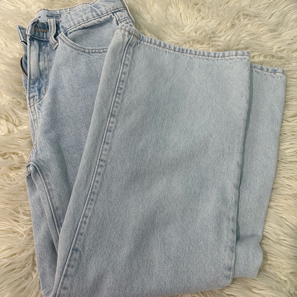 Old Navy Blue Classic Straight Jeans